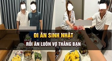 Đi ăn sinh nhật chịch vợ bạn thân